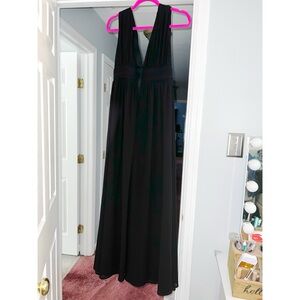 Elegant Black Maxi Dress